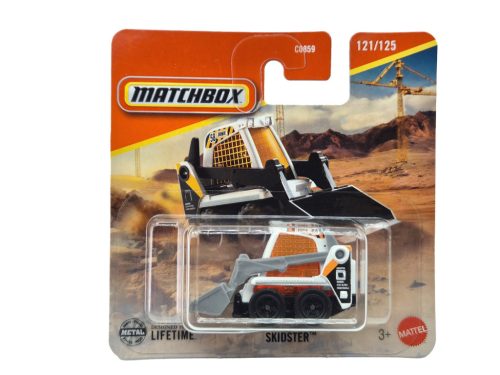 Skidster - bobcat front loader - 121/125 - blister pack - Matchbox - 1:64