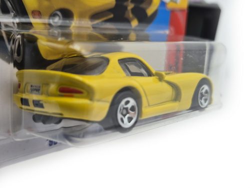 Hot Wheels '96 Dodge Viper GTS - yellow - Then and Now 4/10 - 176/250 - Hot Wheels - 1:64