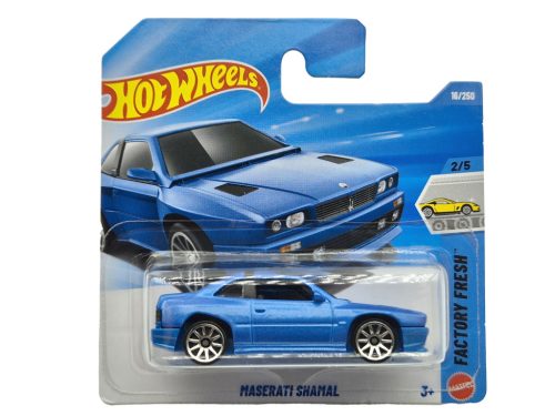 Hot Wheels Maserati Shamal - blue - Factory Fresh 2/5 - 16/250 - Hot Wheels - 1:64