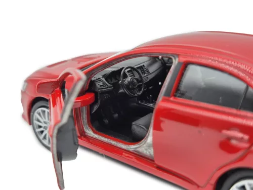 Mitsubishi Lancer Evolution X - red - Welly - 1:34