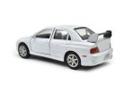 Mitsubishi Lancer Evolution VIII - white - Welly - 1:34