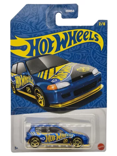 Hot Wheels Pearl & Chrome (2025) - ’92 Honda Civic EG - Hot Wheels - 1:64 diecast model car