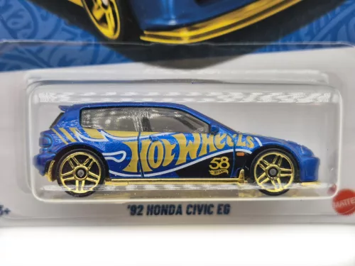 Hot Wheels Pearl & Chrome (2025) - ’92 Honda Civic EG - Hot Wheels - 1:64 diecast model car
