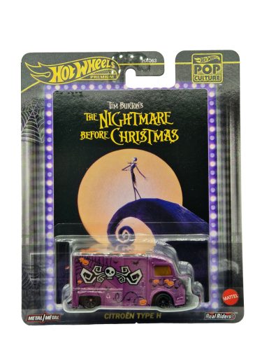 Hot Wheels Premium - Pop Culture - The Nightmare Before Christmas - Citroën Type H - Hot Wheels - 1:64