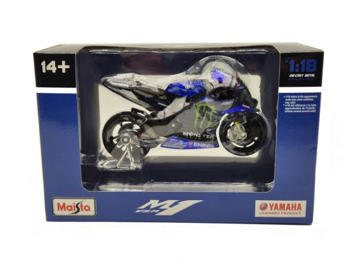 MotoGP - Yamaha YZR M1 #21 (2022) - Franco Morbidelli - Maisto - 1:18 motorcycle model