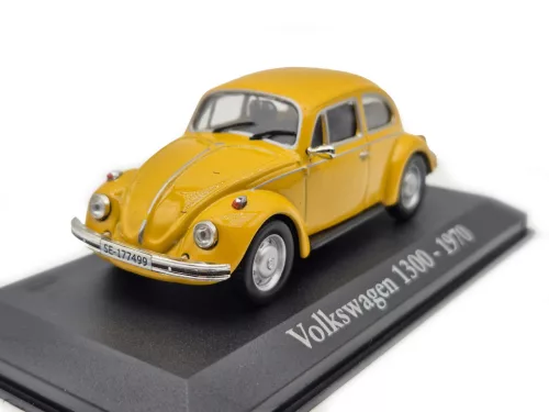 Volkswagen VW Beetle 1300 (1970) - yellow - Edicola - 1:43