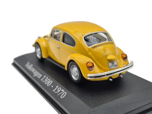 Volkswagen VW Beetle 1300 (1970) - yellow - Edicola - 1:43