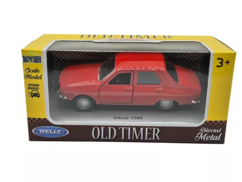 Dacia 1300 - red - Welly - 1:34