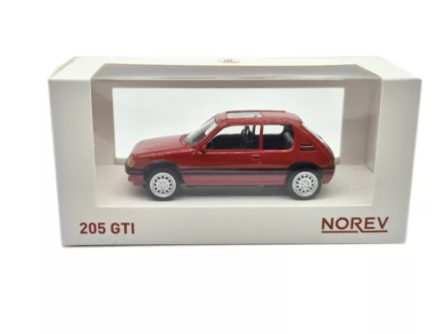 Peugeot 205 GTI 1.6 (1984) – red – Norev – 1:43