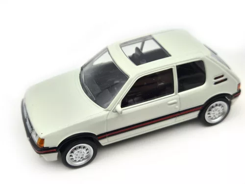 Peugeot 205 GTI 1.6 (1986) – white – Norev – 1:43