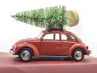 Volkswagen VW Beetle – with Christmas tree – festive gift box edition – Norev – 1:43