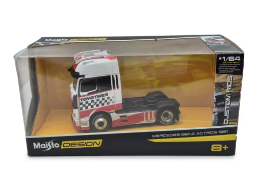 Mercedes Benz Actros 1851 MP4 Gigaspace Toyo Tires truck (2018) - Maisto - 1:64