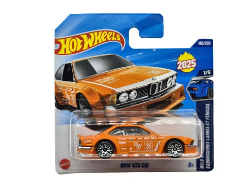 Hot Wheels BMW 635 CSi - Wild Widebody 1/5 - 185/250 - orange - Hot Wheels - 1:64