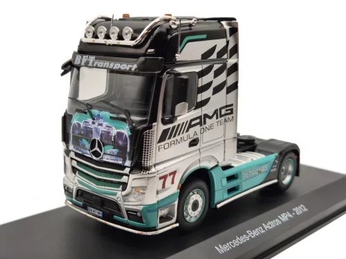 Mercedes-Benz Actros MP4 AMG Petronas F1 truck – Edicola – 1:43