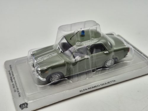 Alfa Romeo Giulietta – police car – Edicola – 1:43