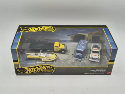 Hot Wheels Premium – 4-piece diorama set – Speed Waze – Hot Wheels – 1:64