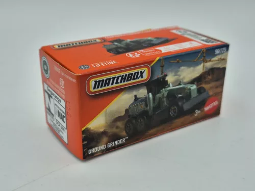 Ground Grinder – road grader – 56/125 – Matchbox – 1:64