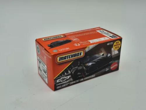 Chevrolet Corvette Z06 Convertible (2023) – 40/125 – Matchbox – 1:64
