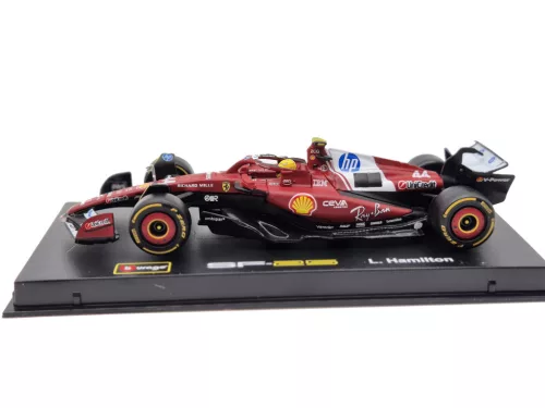 Ferrari SF-25 Team Scuderia F1 #44 (2025) – Lewis Hamilton – WITH DRIVER – Bburago – 1:43