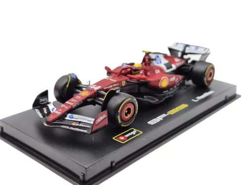 Ferrari SF-25 Team Scuderia F1 #44 (2025) – Lewis Hamilton – WITH DRIVER – Bburago – 1:43
