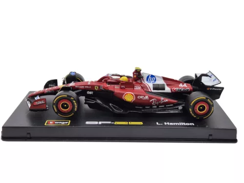 Ferrari SF-25 Team Scuderia F1 #44 (2025) – Lewis Hamilton – WITH DRIVER – Bburago – 1:43
