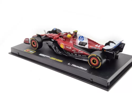 Ferrari SF-25 Team Scuderia F1 #44 (2025) – Lewis Hamilton – WITH DRIVER – Bburago – 1:43