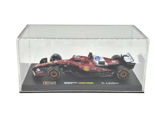 Ferrari SF-25 Team Scuderia F1 #16 (2025) – Charles Leclerc – WITH DRIVER – Bburago – 1:43