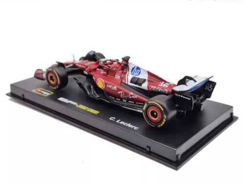 Ferrari SF-25 Team Scuderia F1 #16 (2025) – Charles Leclerc – WITH DRIVER – Bburago – 1:43