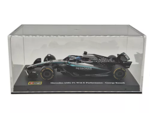 Mercedes GP W16 F1 #63 (2025) – George Russell – WITH DRIVER – Bburago – 1:43