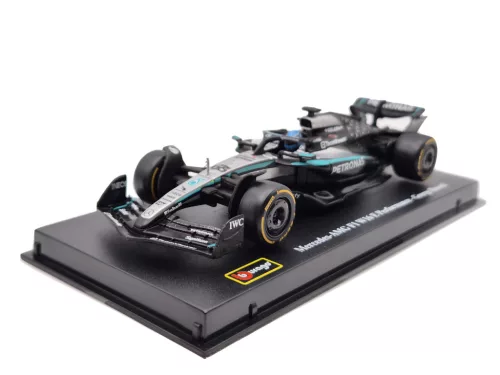 Mercedes GP W16 F1 #63 (2025) – George Russell – WITH DRIVER – Bburago – 1:43