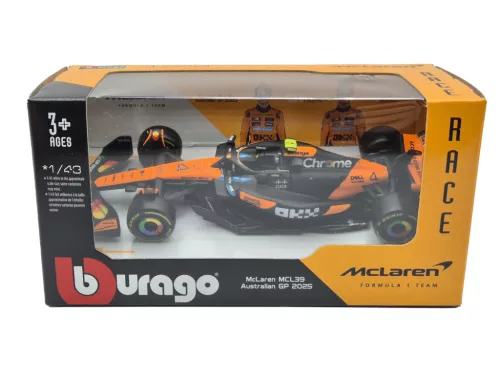 McLaren MCL39 F1 #4 (2025) – Lando Norris – Bburago – 1:43 1/43 diecast model car