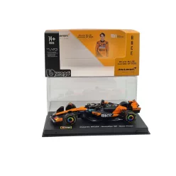   McLaren MCL39 F1 #81 (2025) – Oscar Piastri – WITH DRIVER – Bburago – 1:43