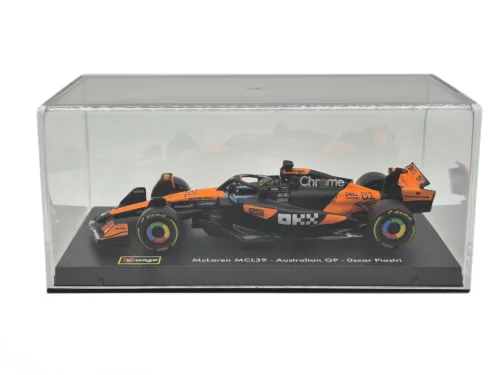 McLaren MCL39 F1 #81 (2025) – Oscar Piastri – WITH DRIVER – Bburago – 1:43