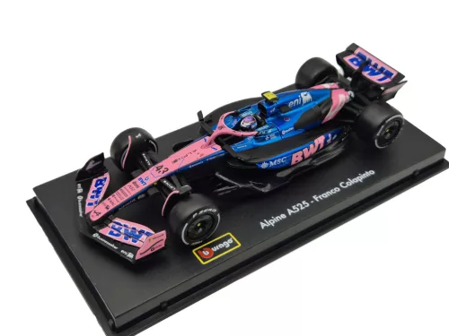 Alpine A525 F1 #43 (2025) – Franco Colapinto – WITH DRIVER – Bburago – 1:43 1/43 diecast model car