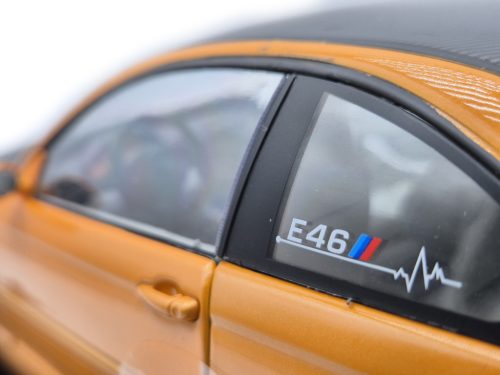 BMW E46 M3 Coupé (2000) – orange / black – Solido – 1:18 1/18 diecast model car