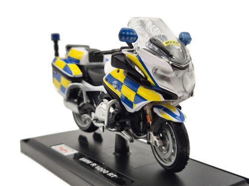 BMW R1200RT Police UK - British Police Motorcycle - Maisto - 1:18 scale model bike