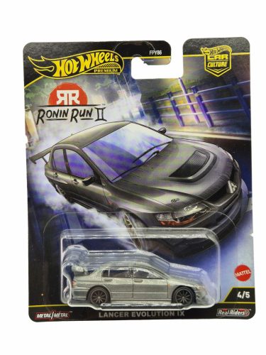 Hot Wheels Premium - Car Culture Ronin Run II 4/5 - Mitsubishi Lancer Evolution Evo IX - Hot Wheels - 1:64