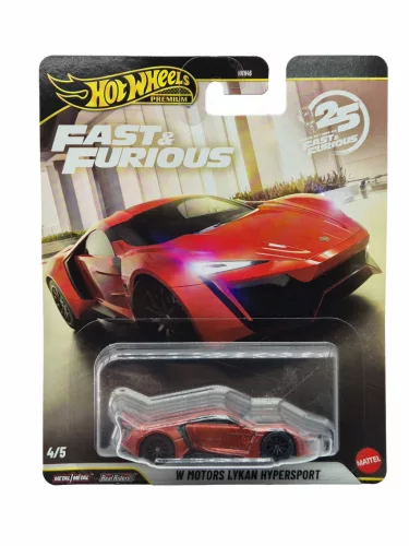 Hot Wheels Premium Fast & Furious - W Motors Lykan Hypersport - 1:64