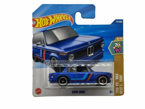 Hot Wheels BMW 2002 - ’70s vs. ’90s 5/10 - 77/250 - blue - Hot Wheels - 1:64