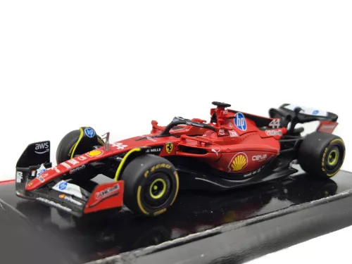 Ferrari SF-23 Team Scuderia F1 #44 (2023) – Fiorano – the first lap – Lewis Hamilton – Bburago – 1:43 1/43 model car