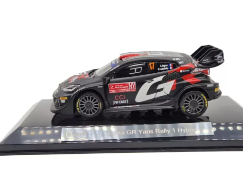 Toyota Yaris GR Rally1 – Gazoo Racing WRT (2024) – #17 – Sébastien Ogier – Vincent Landais – Bburago – 1:43