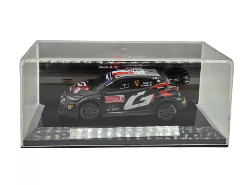 Toyota Yaris GR Rally1 – Gazoo Racing WRT (2024) – #17 – Sébastien Ogier – Vincent Landais – Bburago – 1:43