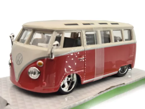 Volkswagen VW T1 Samba Minibus Custom (1967) - Bburago - 1:32 1/32 diecast model car