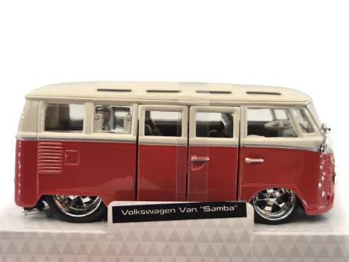 Volkswagen VW T1 Samba Minibus Custom (1967) - Bburago - 1:32 1/32 diecast model car