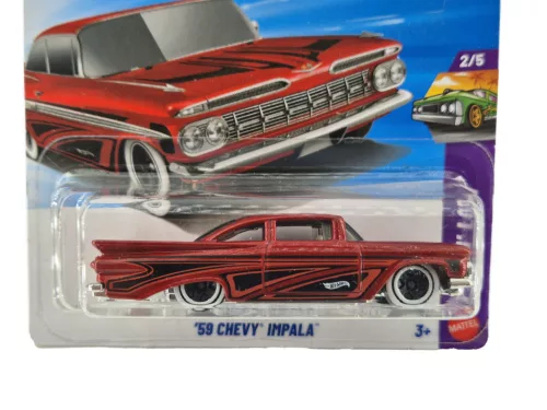 Hot Wheels ’59 Chevy Impala - Layin’ Low 2/5 - 44/250 - Hot Wheels - 1:64 1/64 die-cast car