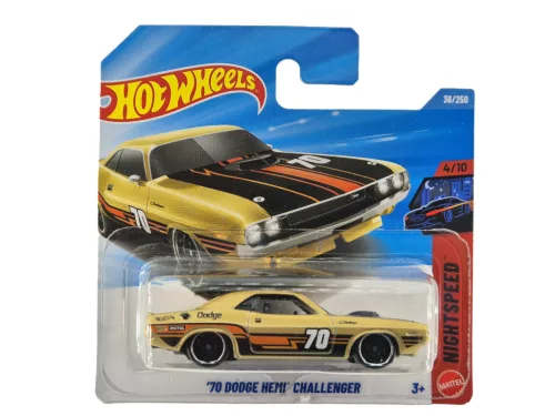 Hot Wheels ’70 Dodge Hemi Challenger - Night Speed 4/10 - 36/250 - Hot Wheels - 1:64 1/64 die-cast car