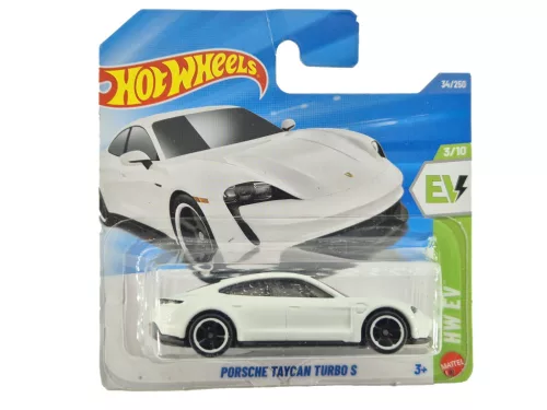 Hot Wheels Porsche Taycan Turbo S - HW EV 3/10 - 34/250 - Hot Wheels - 1:64 1/64 die-cast car 