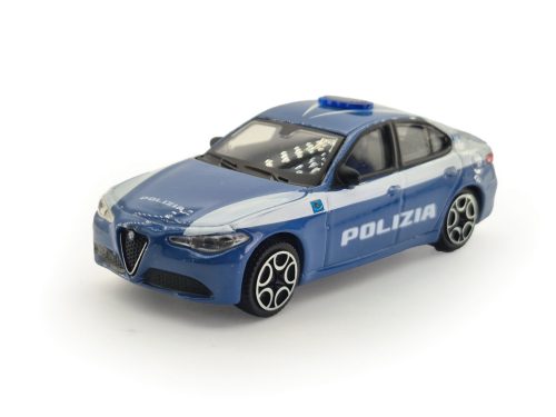 Alfa Romeo Giulia Polizia (2016) - police car - Bburago - 1:43 1/43 model car 