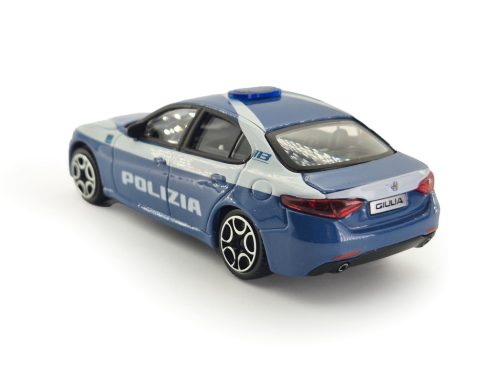 Alfa Romeo Giulia Polizia (2016) - police car - Bburago - 1:43 1/43 model car 
