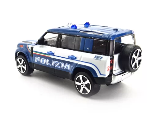 Land Rover New Defender 110 Polizia (2022) - police car - Bburago - 1:43 1/43 model car